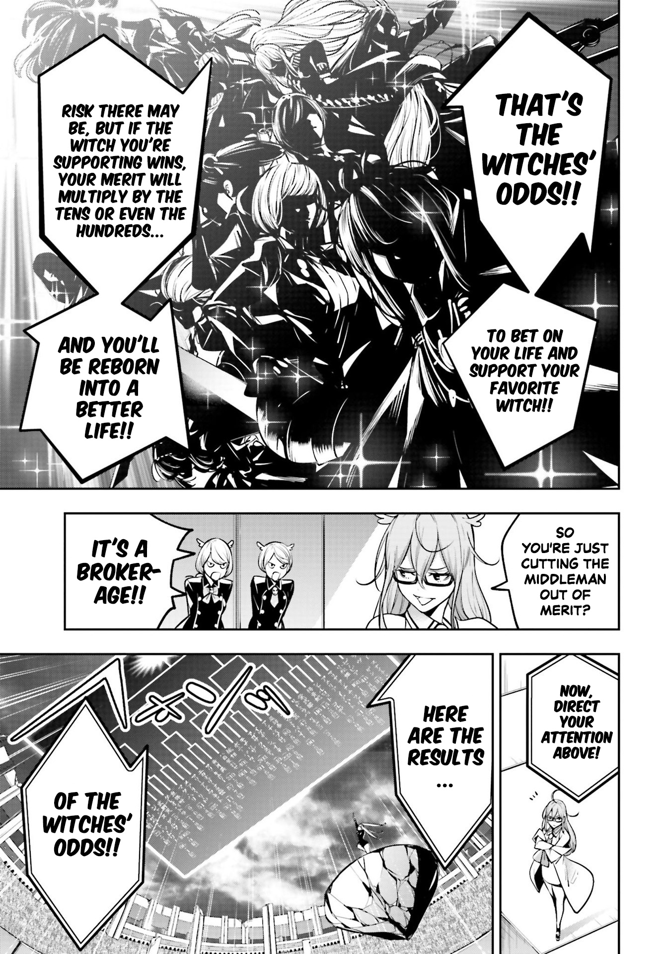 Majo Taisen - The War Of Greedy Witches - Chapter 12: The Witches' Odds