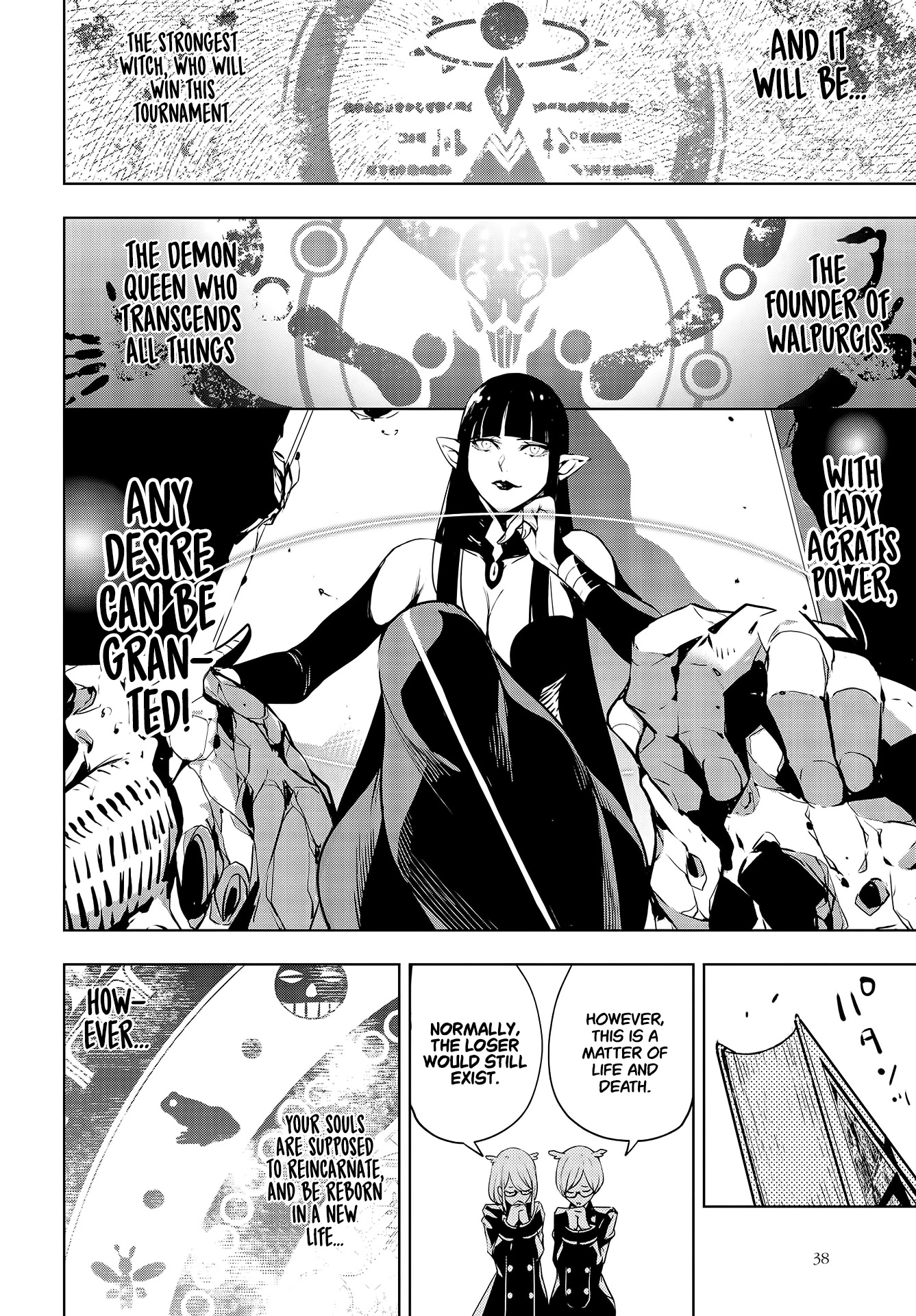 Majo Taisen - The War Of Greedy Witches - Chapter 1: The Thousand Night Bloodbath