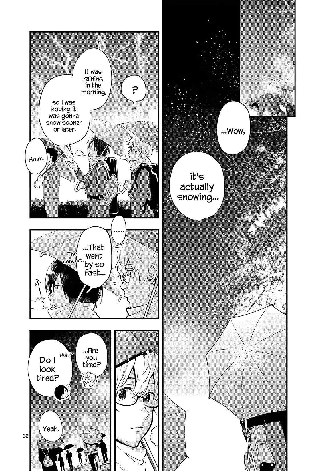 Ao No Orchestra - Chapter 64: Christmas Concert