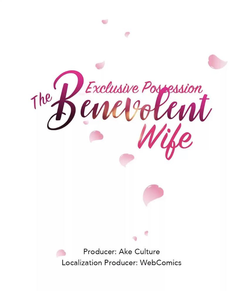 Exclusive Possession: The “Benevolent” Wife - Chapter 24