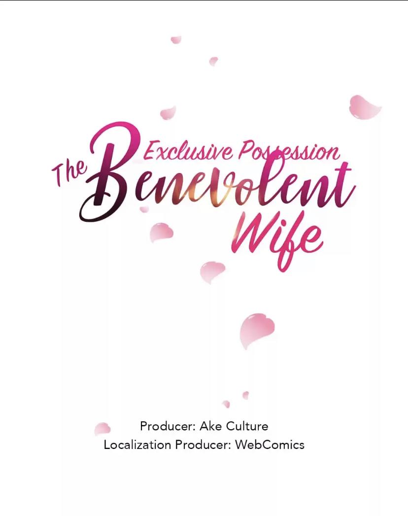 Exclusive Possession: The “Benevolent” Wife - Chapter 21