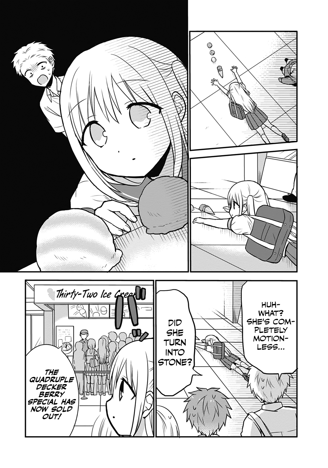 Expressionless Kashiwada-San And Emotional Oota-Kun - Vol.3 Chapter 30: Kashiwada-San, Oota-Kun, And Ice Cream