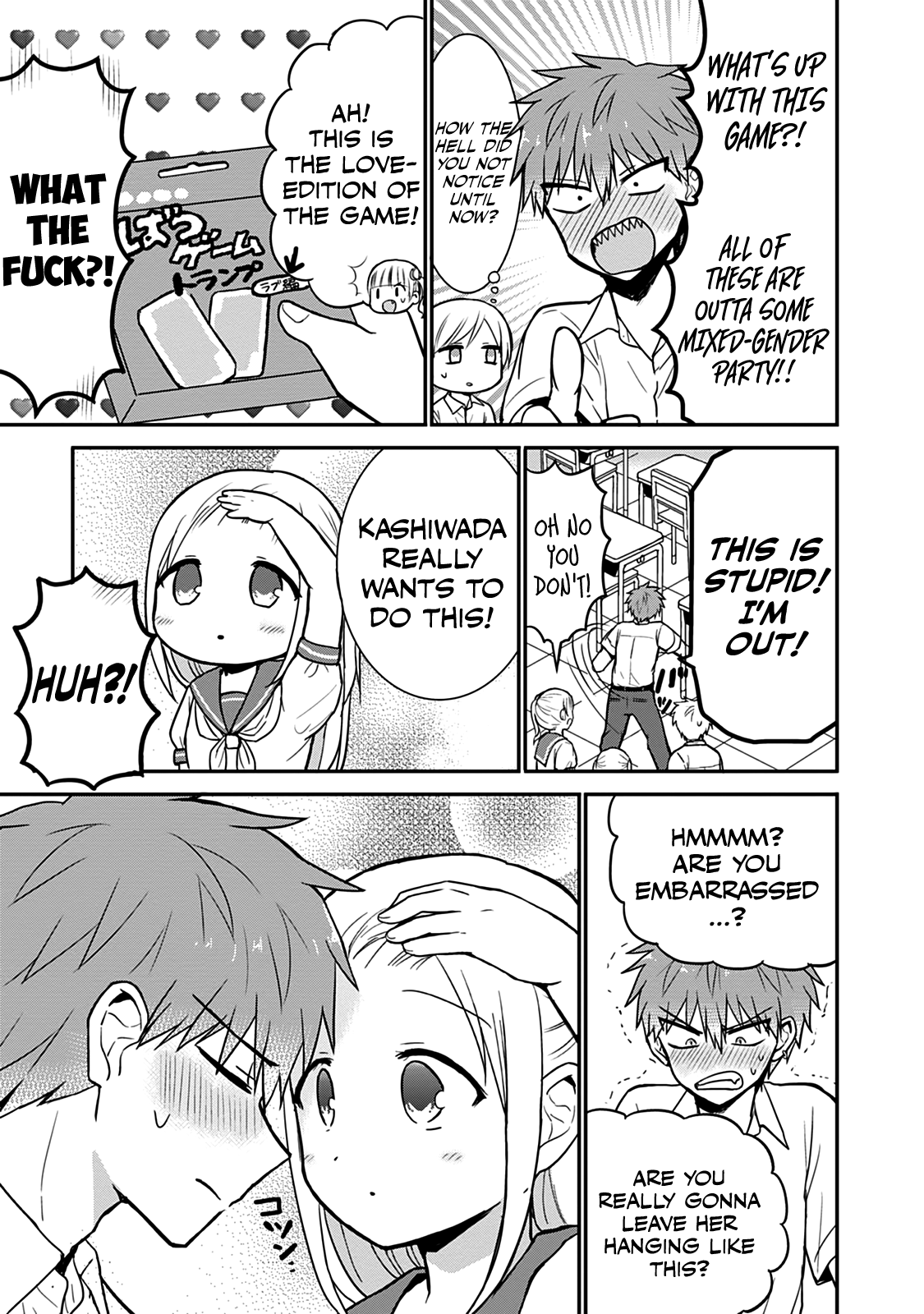 Expressionless Kashiwada-San And Emotional Oota-Kun - Vol.4 Chapter 41: Odajima-San And The Punishment Game