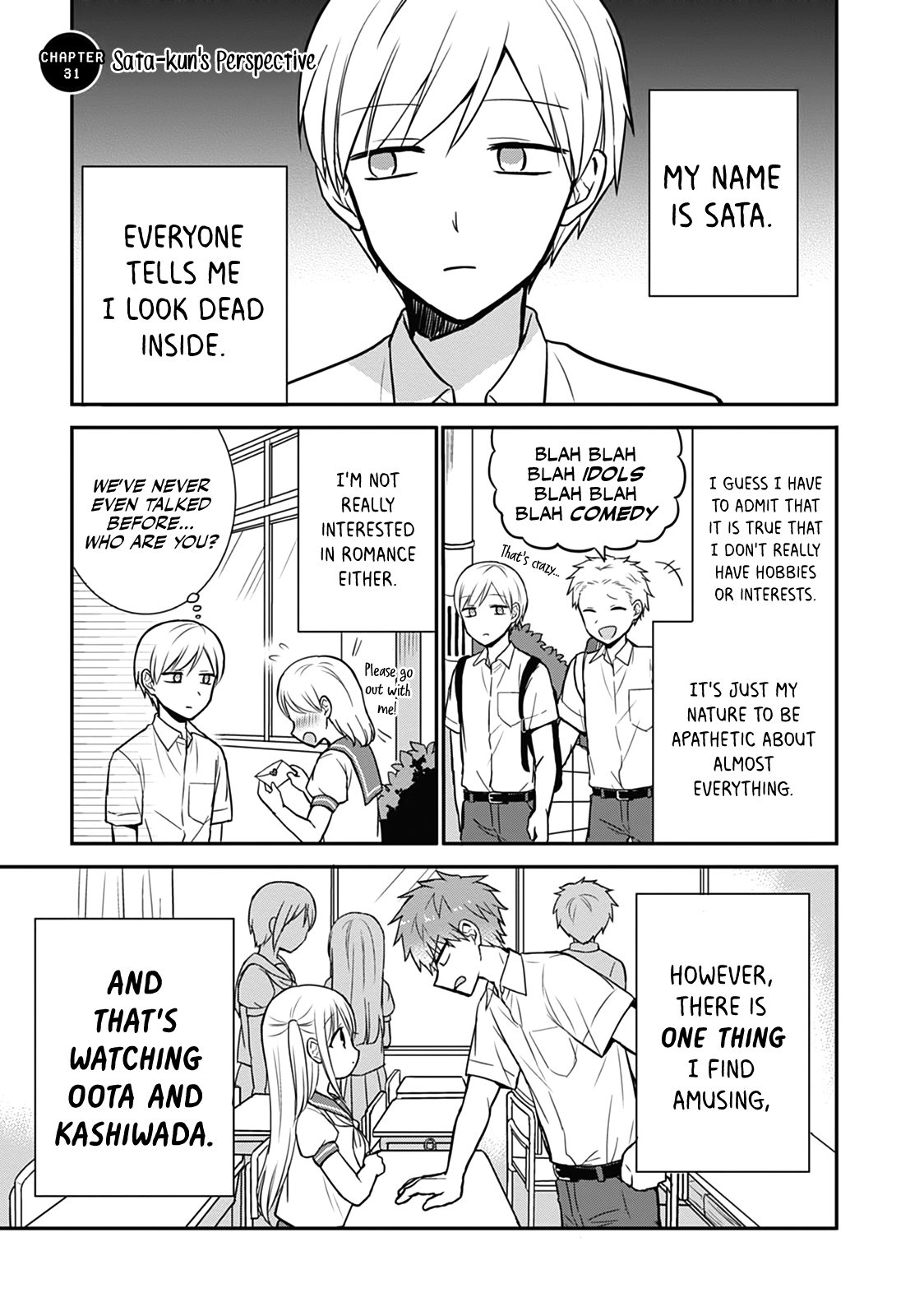 Expressionless Kashiwada-San And Emotional Oota-Kun - Vol.3 Chapter 31