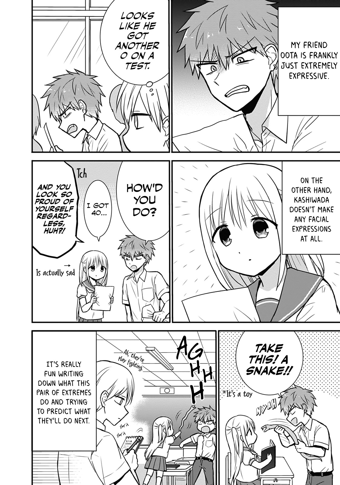 Expressionless Kashiwada-San And Emotional Oota-Kun - Vol.3 Chapter 31