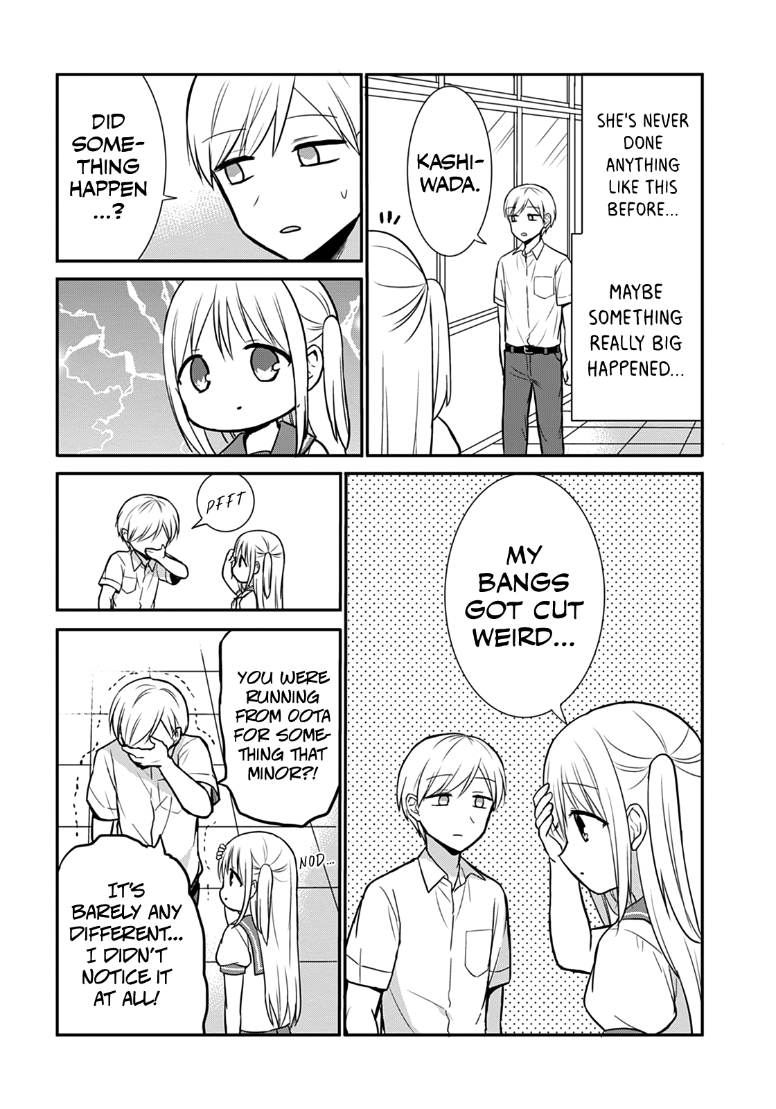 Expressionless Kashiwada-San And Emotional Oota-Kun - Vol.3 Chapter 31