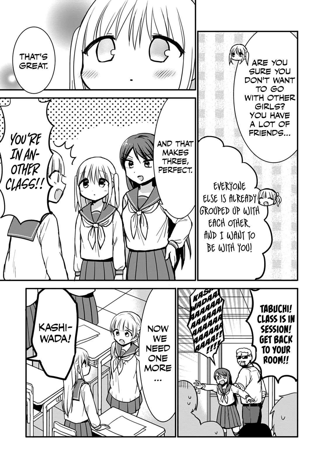 Expressionless Kashiwada-San And Emotional Oota-Kun - Vol.6 Chapter 64: Kashiwada-San And Oota-Kun On The School Field Trip