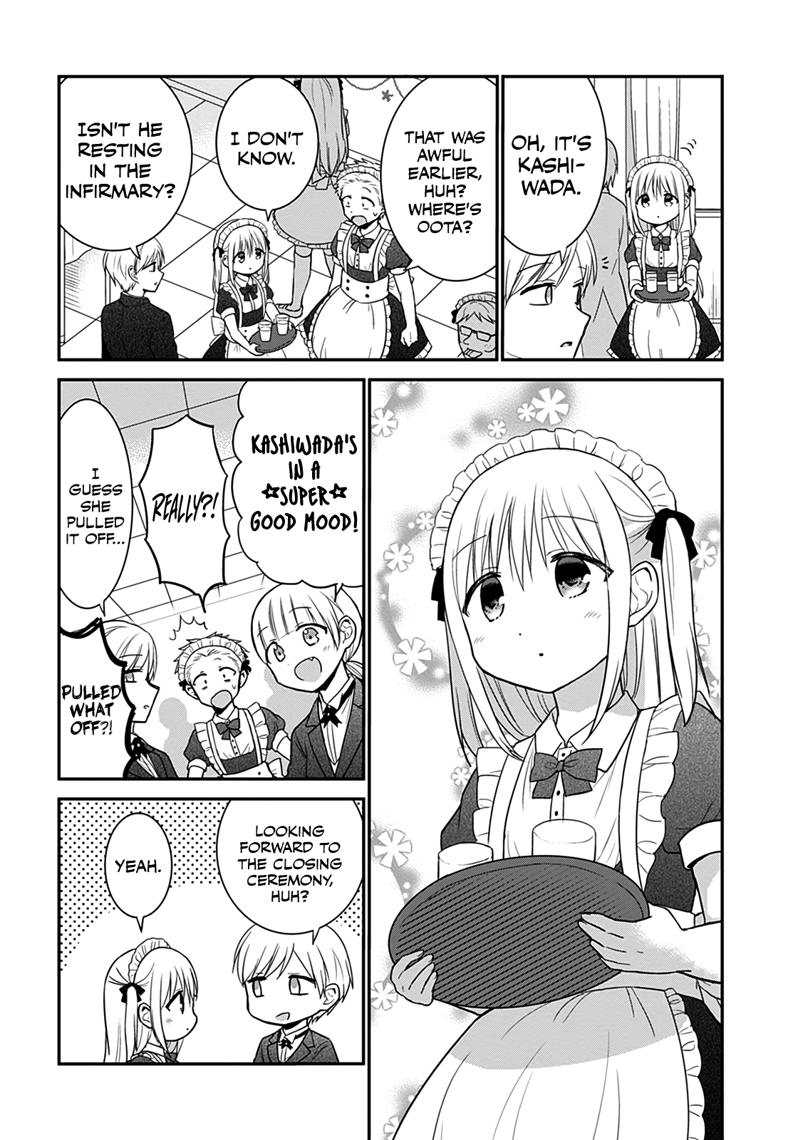 Expressionless Kashiwada-San And Emotional Oota-Kun - Vol.4 Chapter 45: Kashiwada-San, Oota-Kun, And The Closing Ceremony