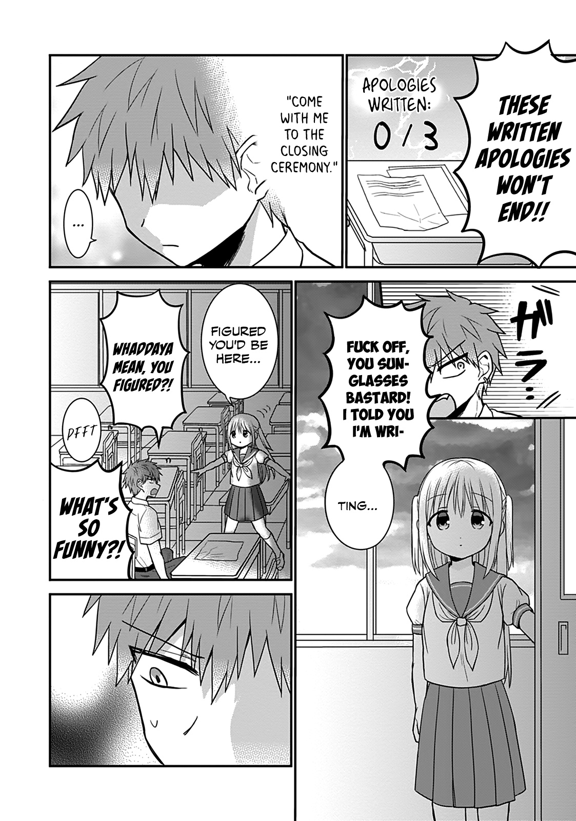 Expressionless Kashiwada-San And Emotional Oota-Kun - Vol.4 Chapter 45: Kashiwada-San, Oota-Kun, And The Closing Ceremony