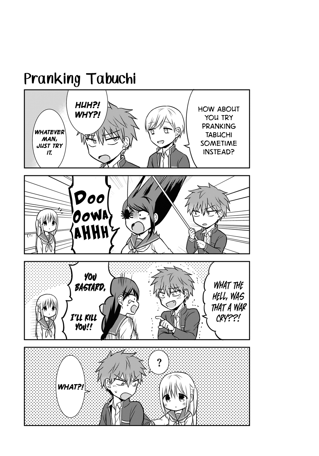 Expressionless Kashiwada-San And Emotional Oota-Kun - Vol.1 Chapter 10: The Battle Between Oota-Kun And Tabuchi-San