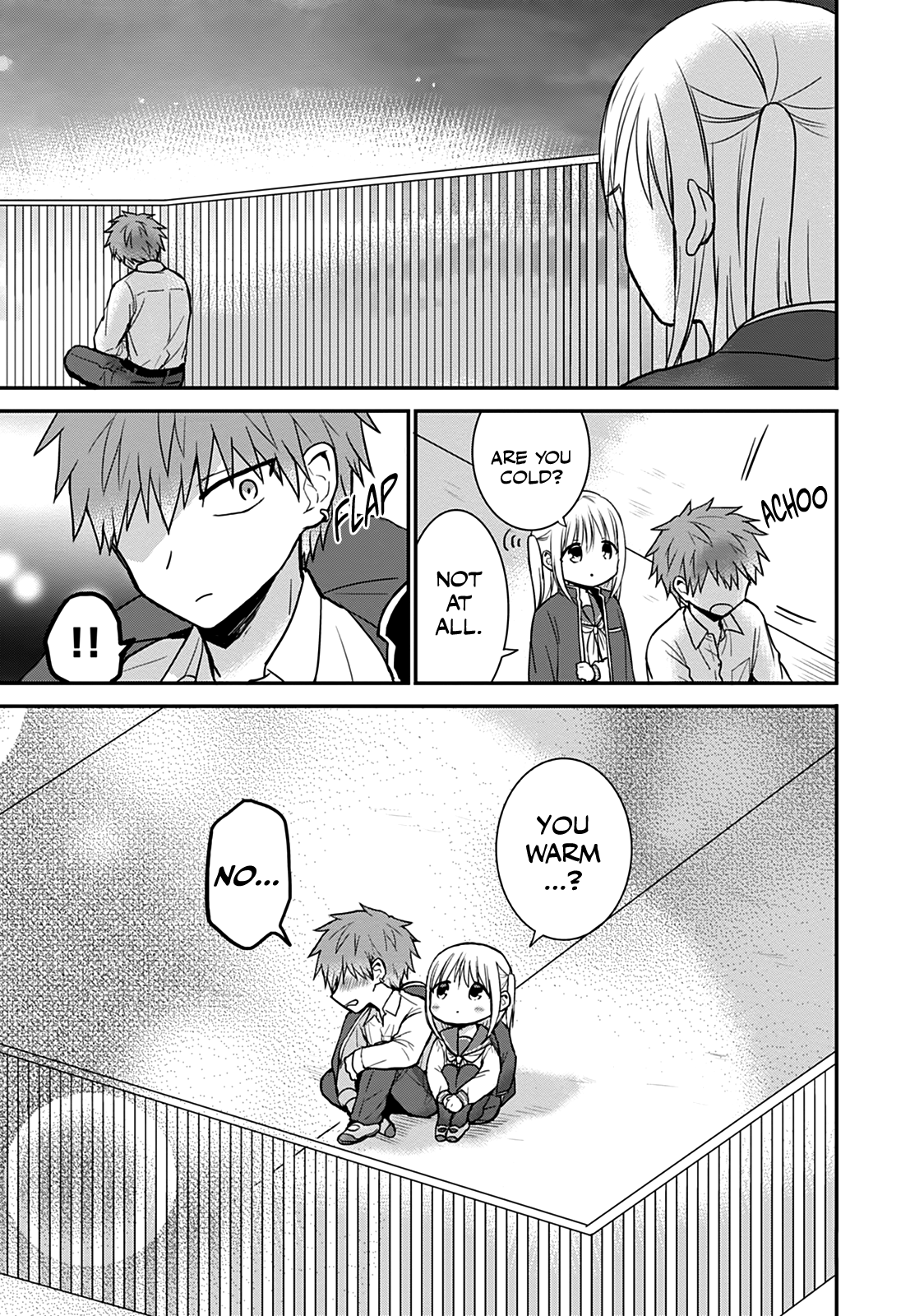 Expressionless Kashiwada-San And Emotional Oota-Kun - Vol.4 Chapter 50: Kashiwada-San And The Meteor Shower