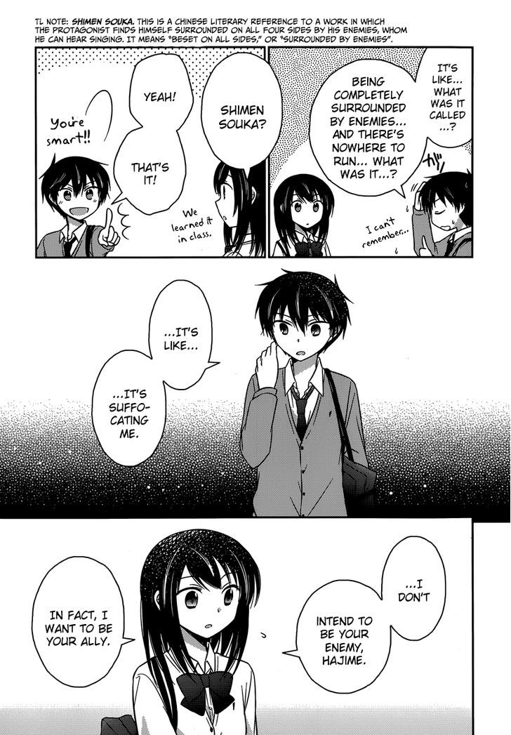 Bocchi Na Bokura No Renai Jijou - Chapter 10