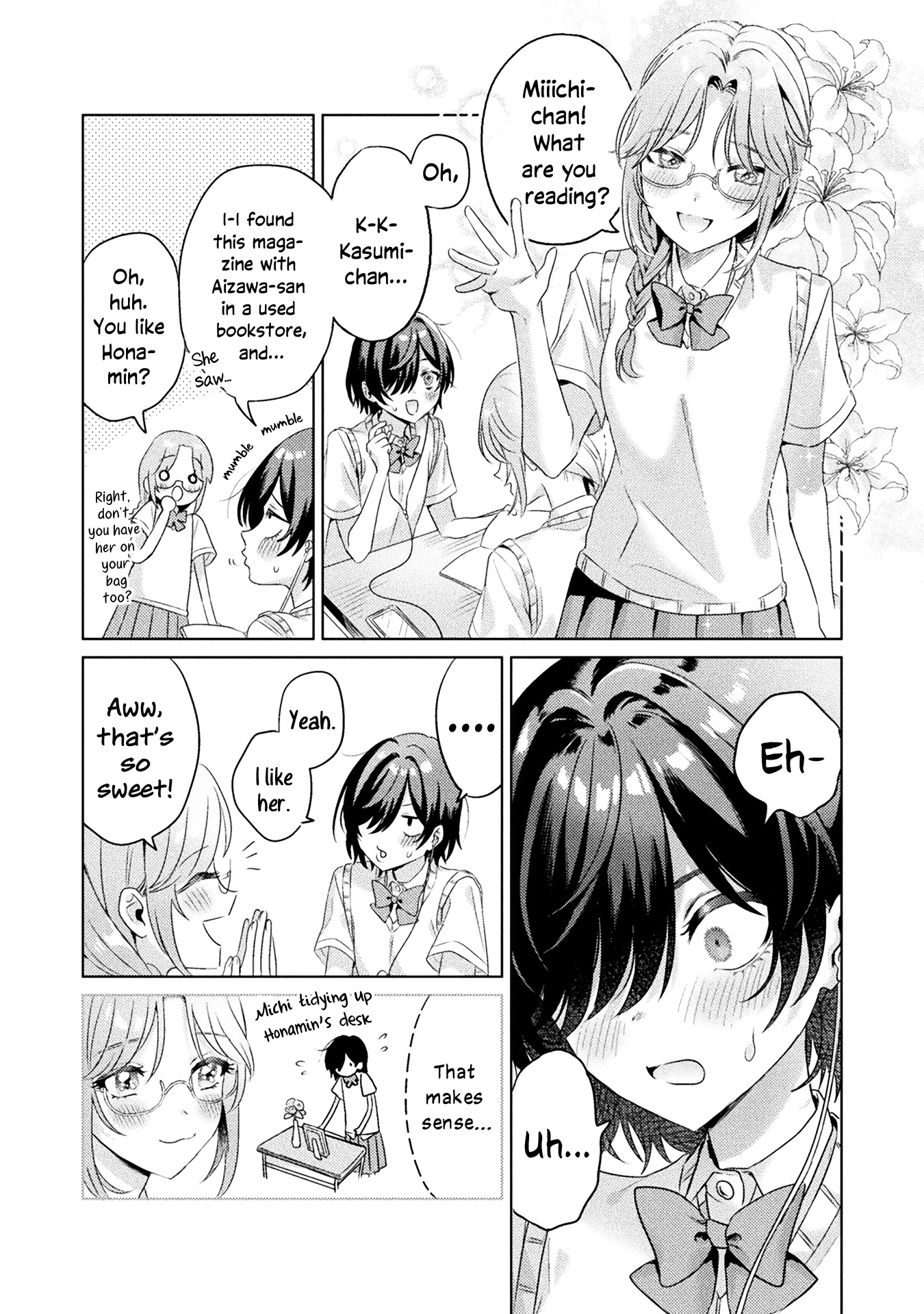 Mietemasu Yo! Aizawa-San - Chapter 4: Just Can't Beat Honamin!