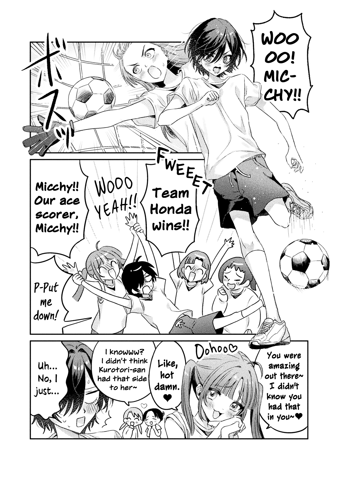 Mietemasu Yo! Aizawa-San - Chapter 8: I Want To Touch Kurotori-San But I'm Dead