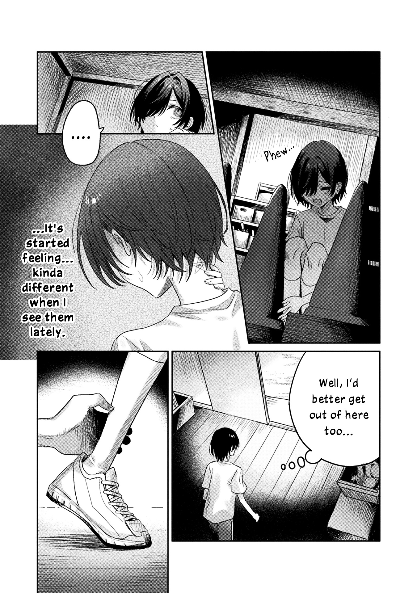 Mietemasu Yo! Aizawa-San - Chapter 8: I Want To Touch Kurotori-San But I'm Dead