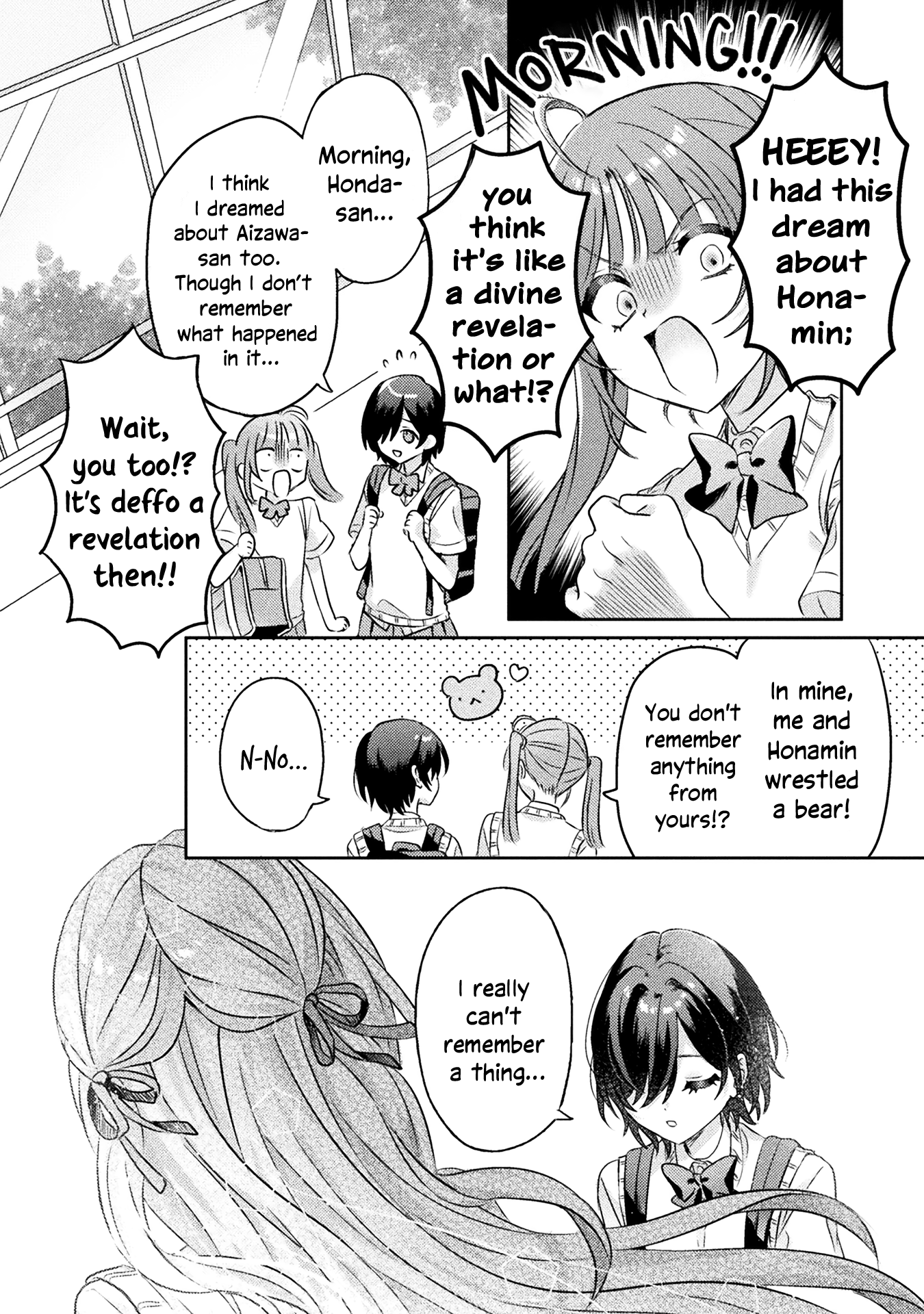 Mietemasu Yo! Aizawa-San - Chapter 6: A Charm Between Me And You