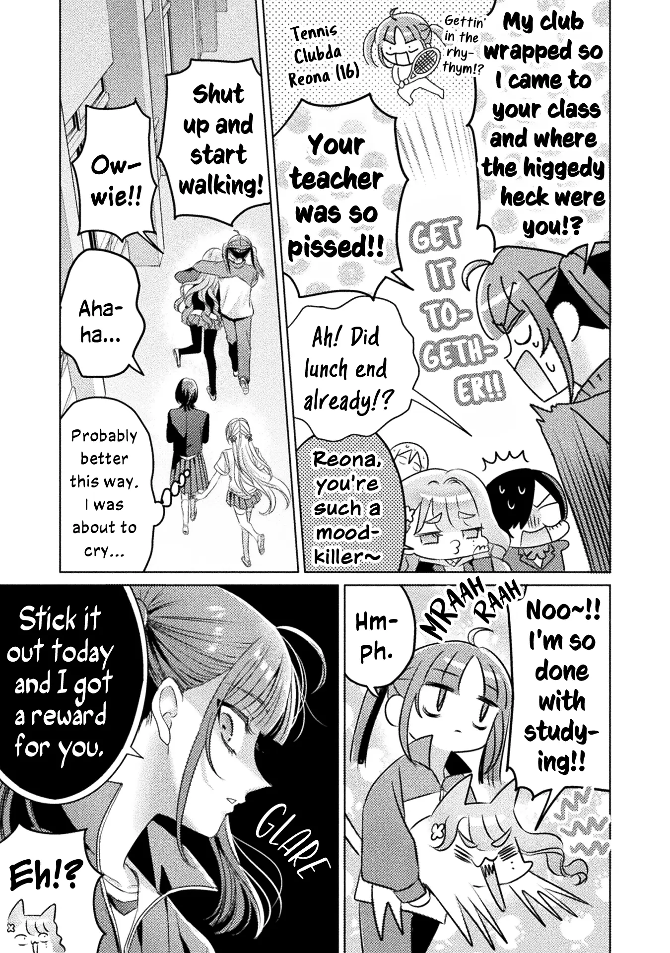 Mietemasu Yo! Aizawa-San - Vol.4 Chapter 23: Lying Mii-Chan And Broken Maa-Chan