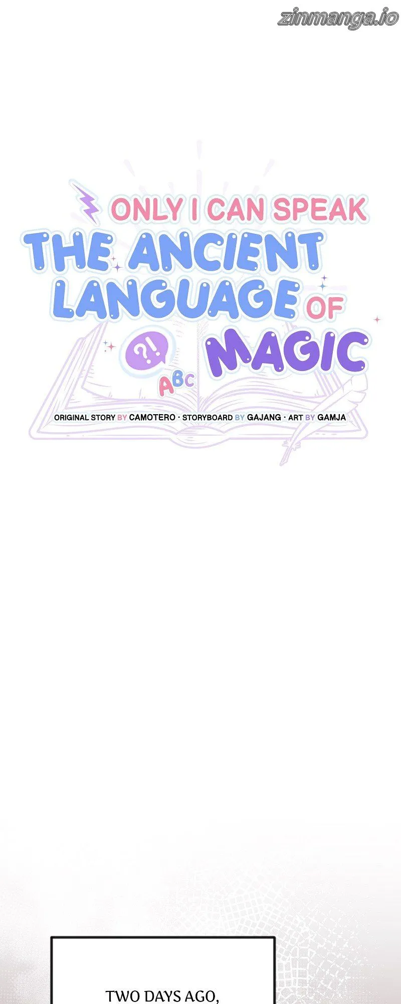 Only I Can Speak The Ancient Language Of Magic - Chapter 39