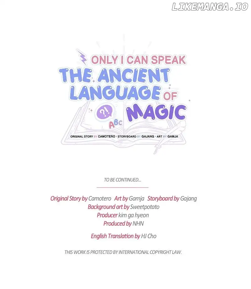 Only I Can Speak The Ancient Language Of Magic - Chapter 63