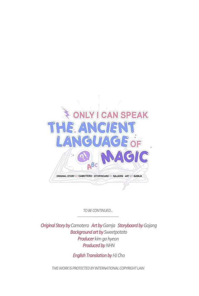 Only I Can Speak The Ancient Language Of Magic - Chapter 58