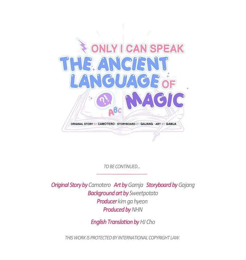 Only I Can Speak The Ancient Language Of Magic - Chapter 41