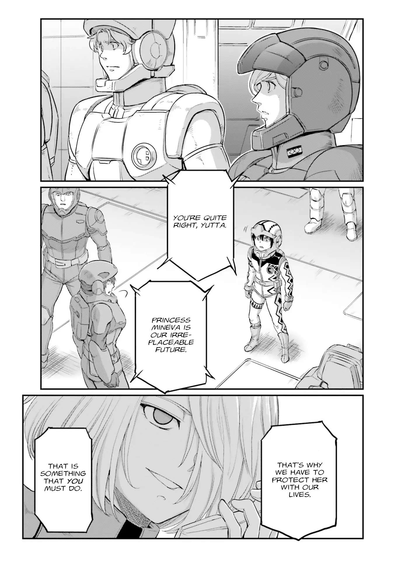 Mobile Suit Moon Gundam - Chapter 28