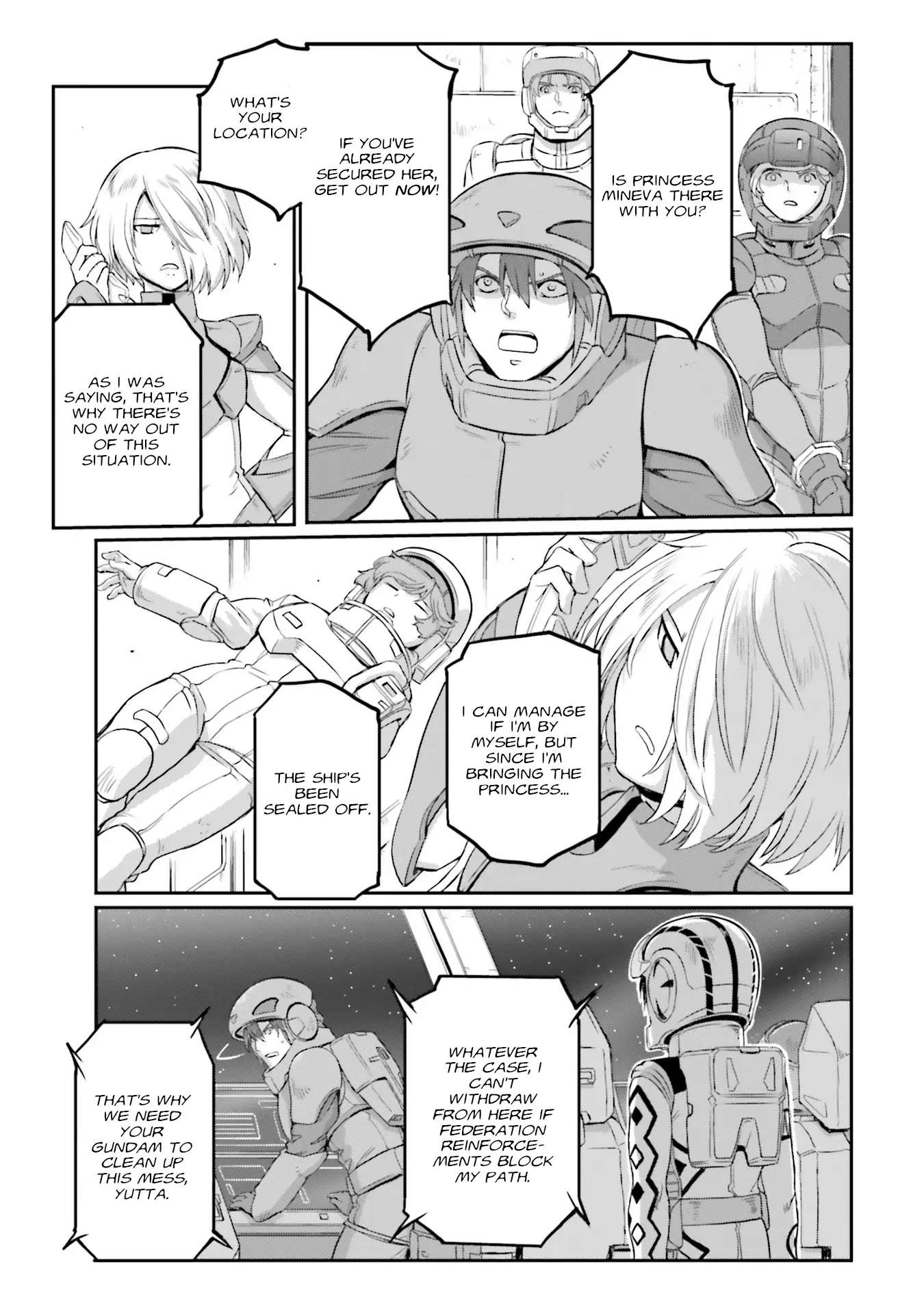 Mobile Suit Moon Gundam - Chapter 28