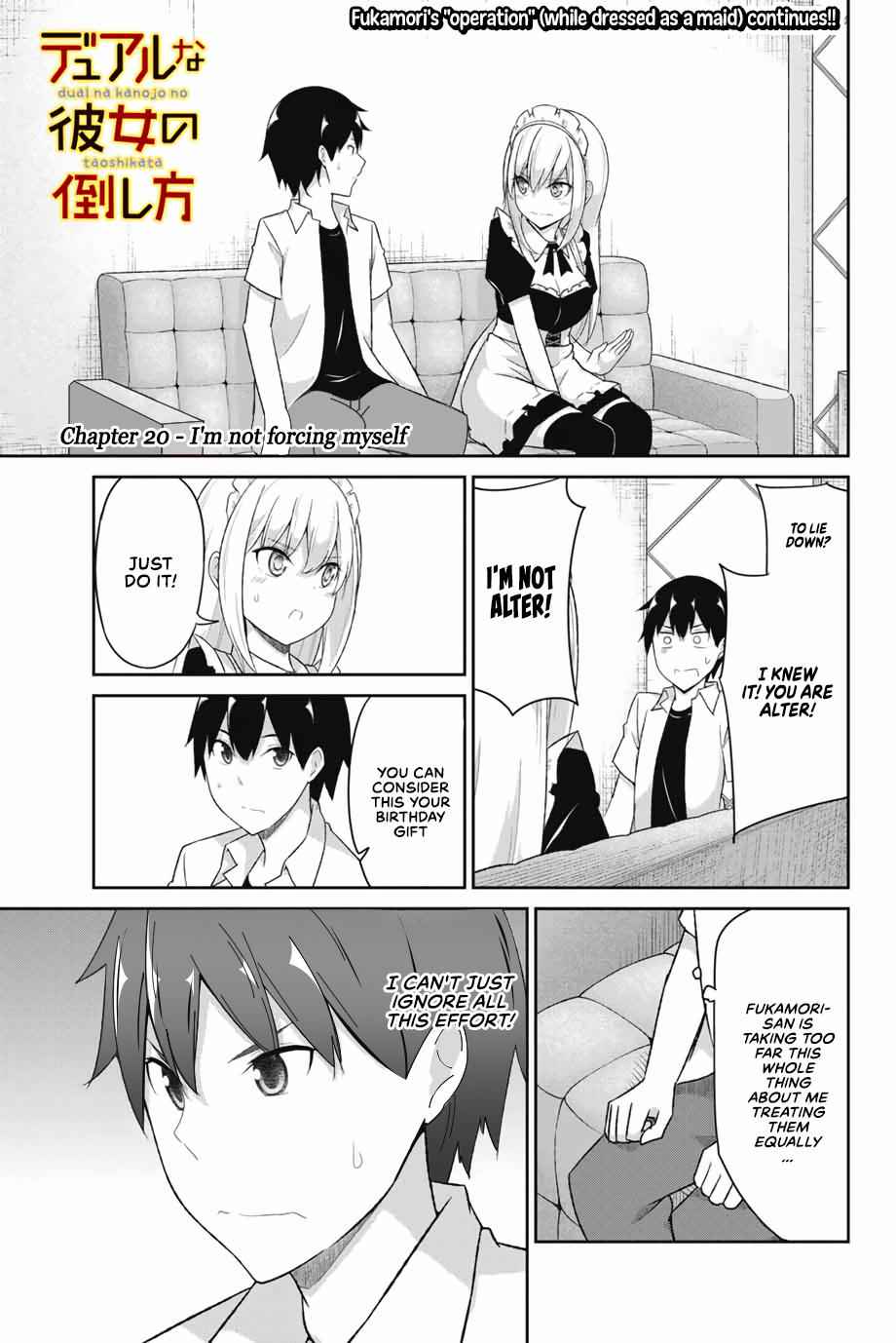 How To Beat A Dual Girlfriend - Chapter 20