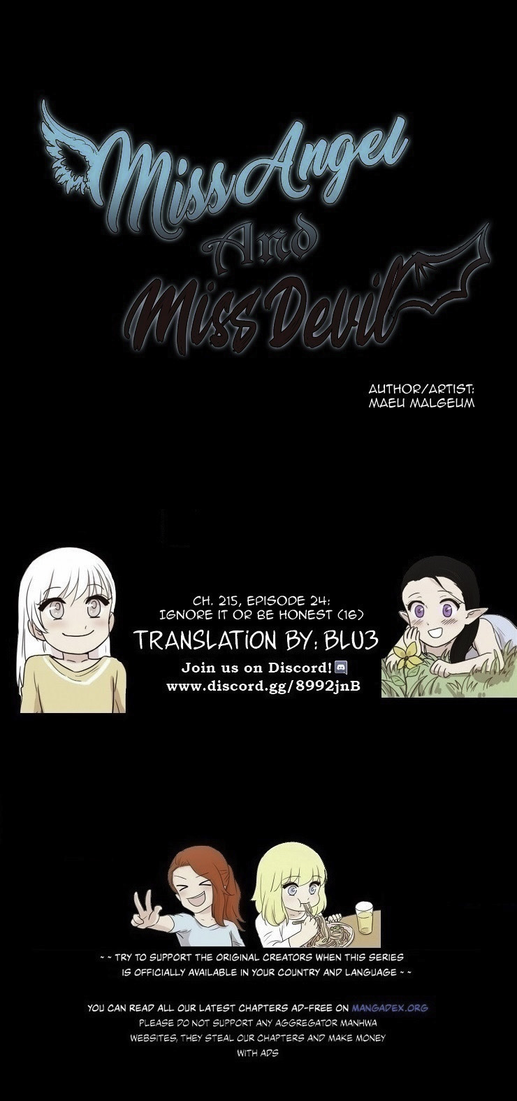 Miss Angel And Miss Devil - Chapter 215