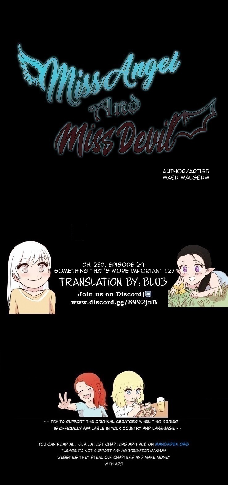 Miss Angel And Miss Devil - Chapter 257: Ep. 29 - Something That's More Important (2)