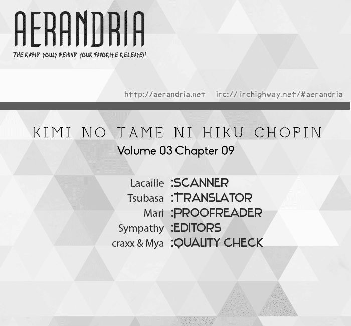 Kimi No Tame Ni Hiku Chopin - Vol.3 Chapter 9