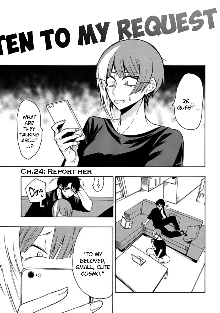 Gachi Koi Nenchakujuu: Net Haishinsha No Kanojo Ni Naritakute - Vol.4 Chapter 24: Report Her