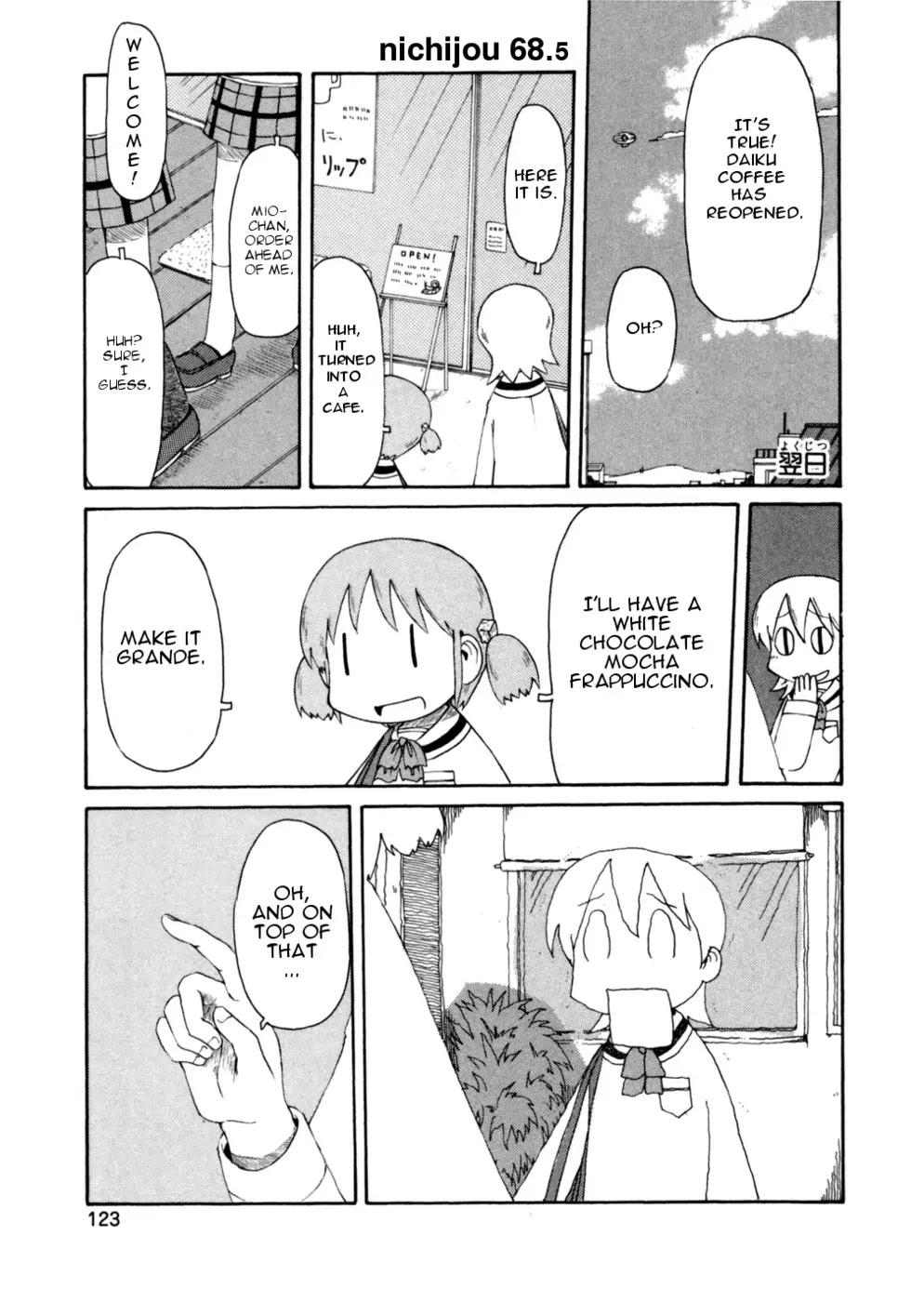 Nichijou - Chapter 68.5