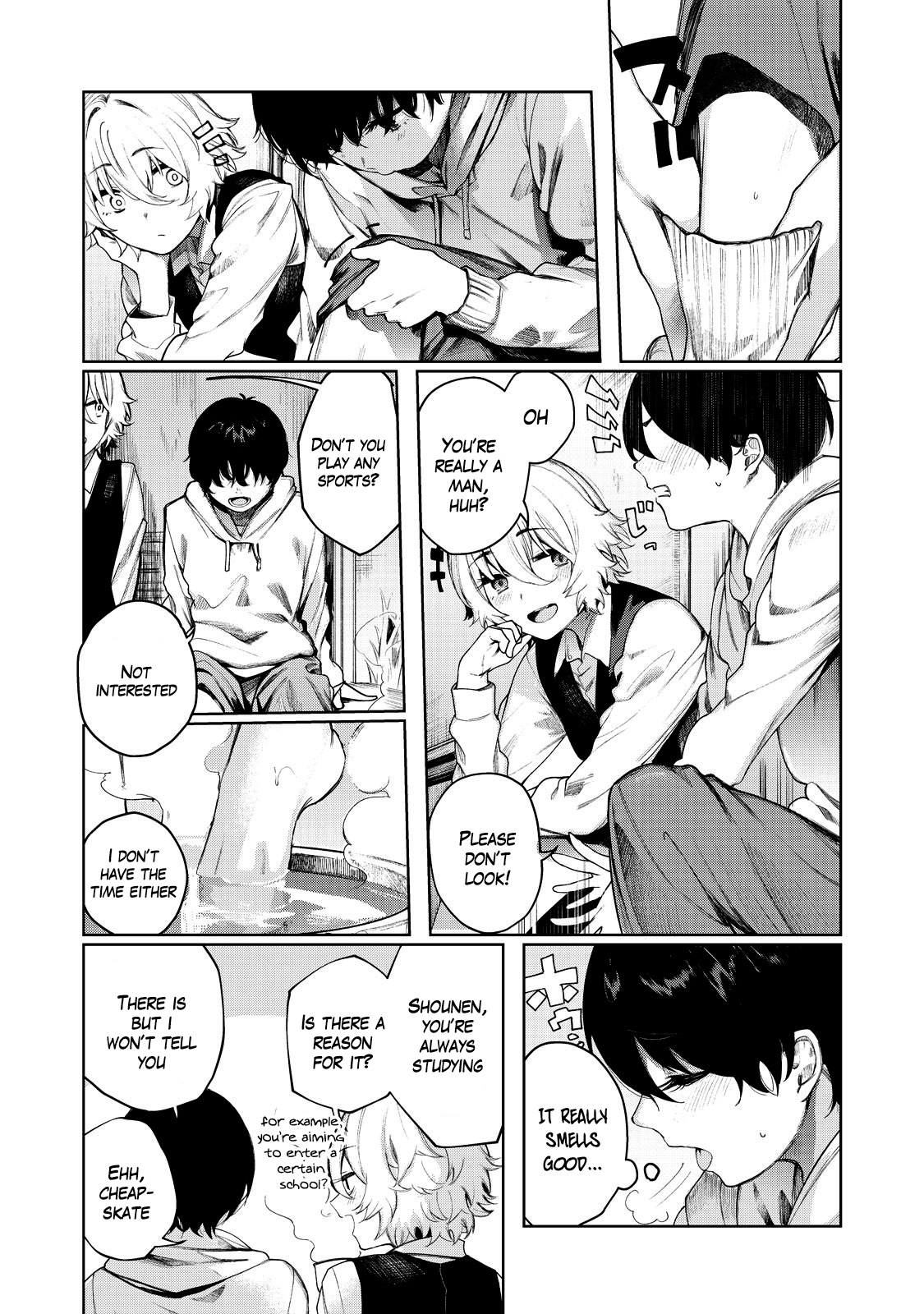 Shounen, Chotto Sabotteko? - Chapter 3: Let's Get Soaked?