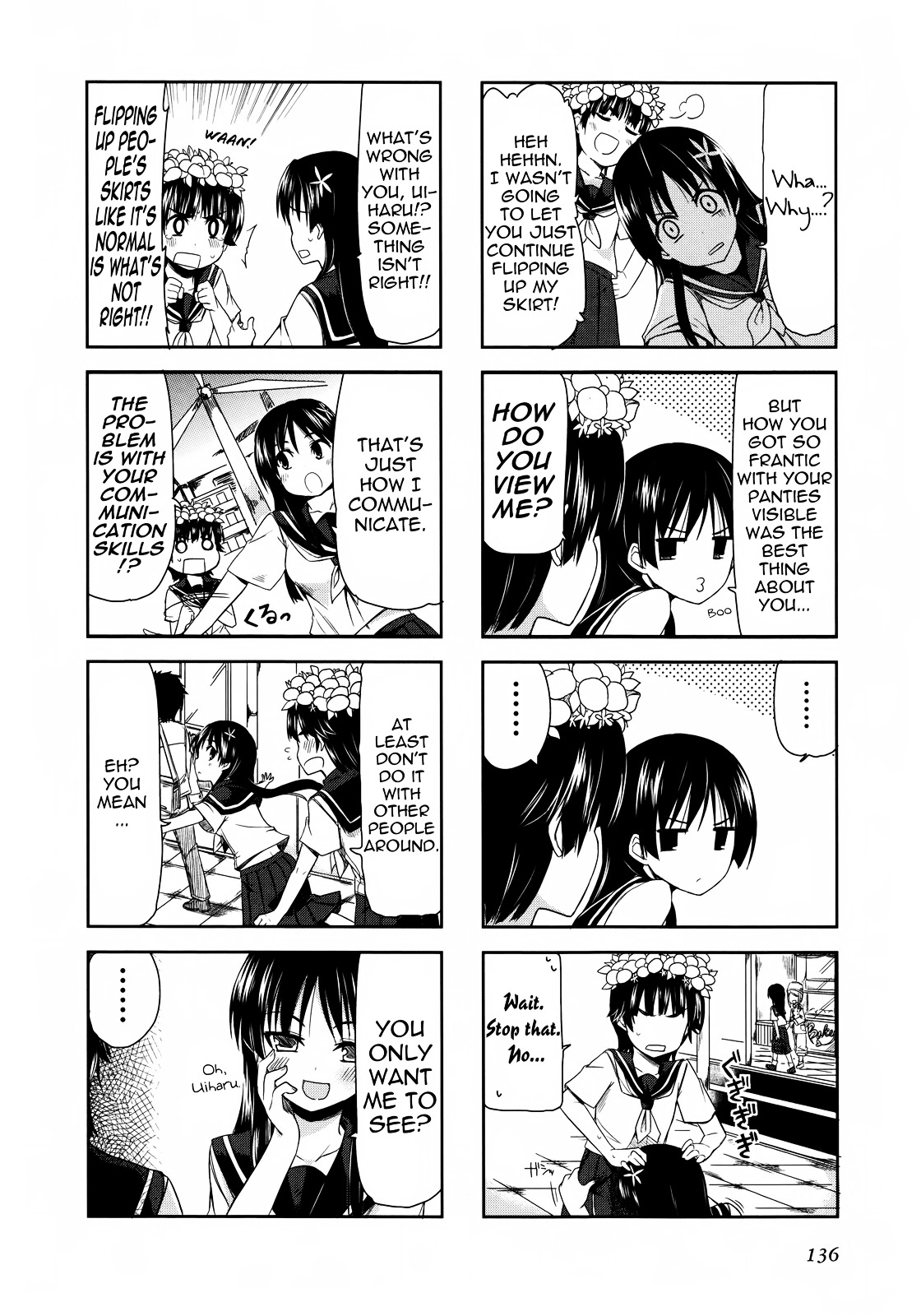 4-Koma Koushiki Anthology - Toaru Kagaku No Railgun X Toaru Majutsu No Index - Chapter 2 : Uiharu's Challenge