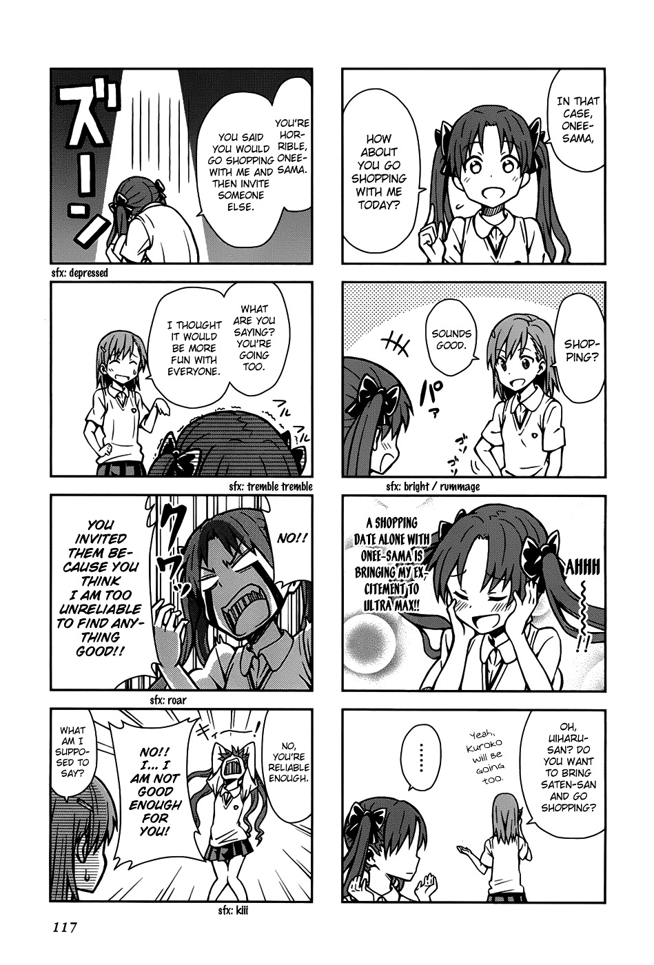 4-Koma Koushiki Anthology - Toaru Kagaku No Railgun X Toaru Majutsu No Index - Vol.1 Chapter 26 : The Electric Princess And Her Delightful Friends