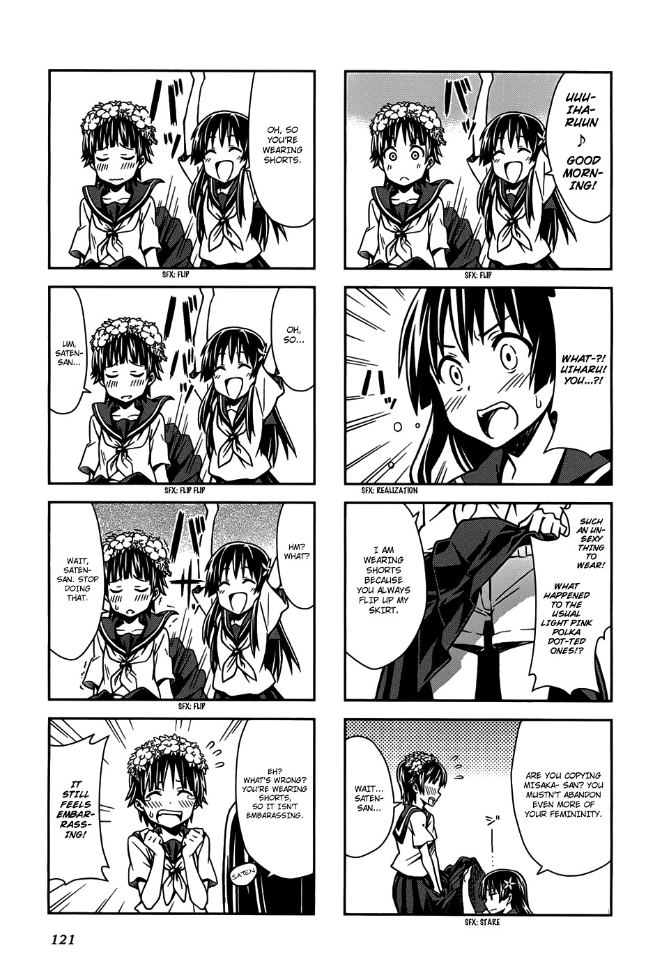 4-Koma Koushiki Anthology - Toaru Kagaku No Railgun X Toaru Majutsu No Index - Vol.1 Chapter 26 : The Electric Princess And Her Delightful Friends