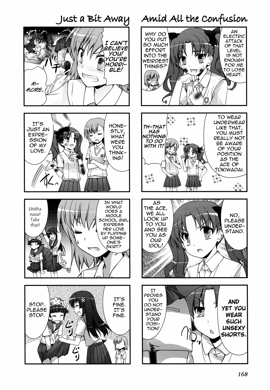 4-Koma Koushiki Anthology - Toaru Kagaku No Railgun X Toaru Majutsu No Index - Chapter 6 : Ahh, Onee-Sama