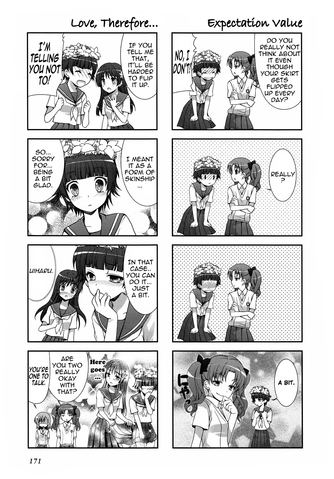 4-Koma Koushiki Anthology - Toaru Kagaku No Railgun X Toaru Majutsu No Index - Chapter 6 : Ahh, Onee-Sama