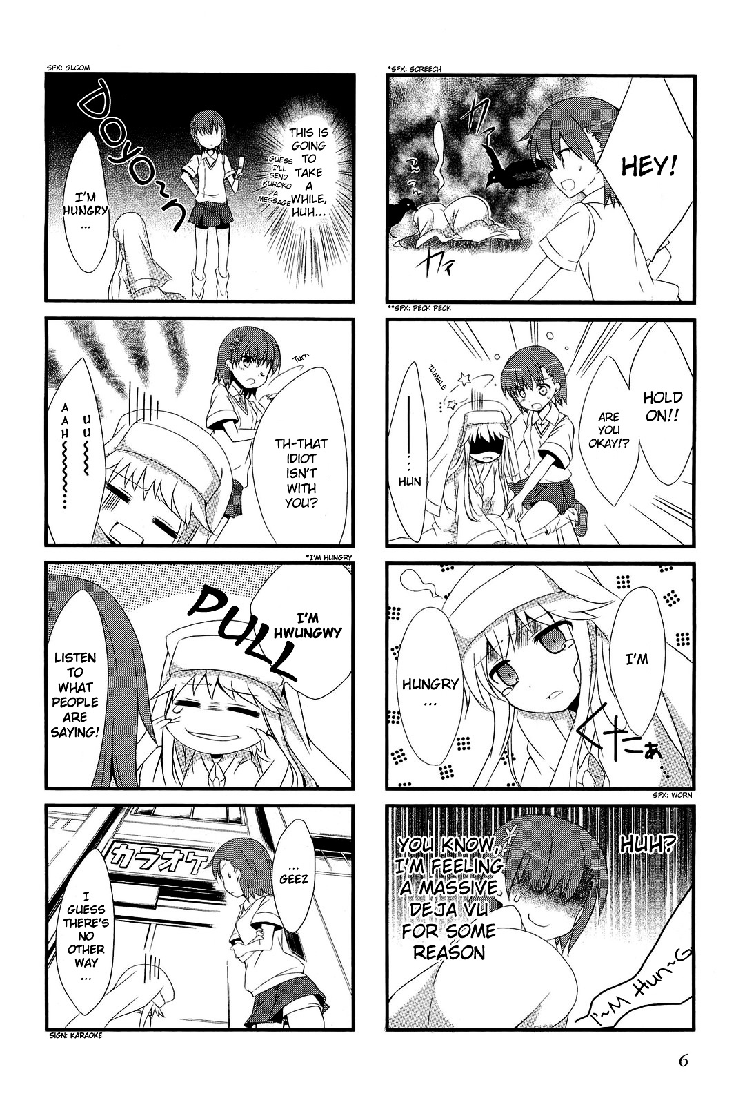 4-Koma Koushiki Anthology - Toaru Kagaku No Railgun X Toaru Majutsu No Index - Vol.1 Chapter 1 : In De Railgun