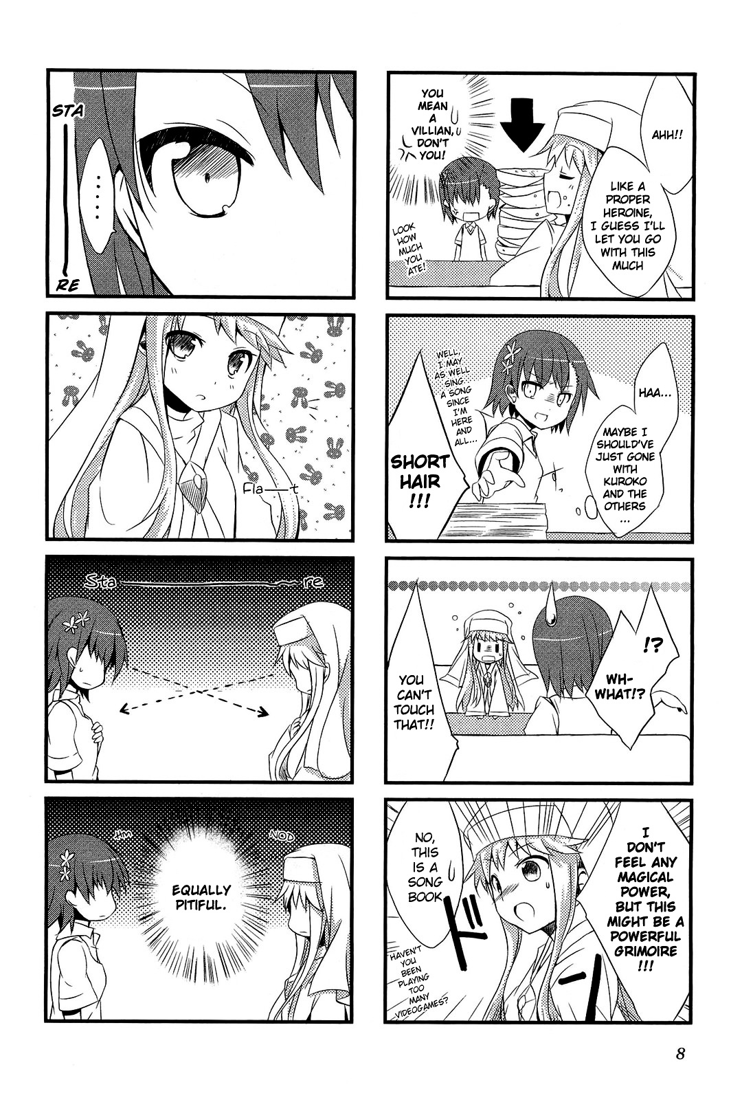 4-Koma Koushiki Anthology - Toaru Kagaku No Railgun X Toaru Majutsu No Index - Vol.1 Chapter 1 : In De Railgun