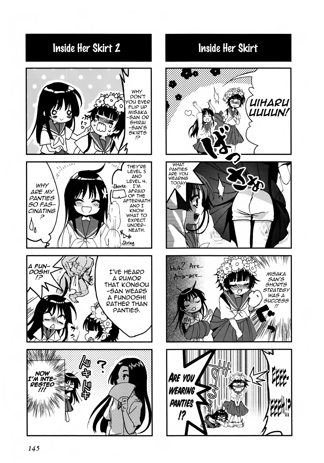 4-Koma Koushiki Anthology - Toaru Kagaku No Railgun X Toaru Majutsu No Index - Chapter 3 : Geko Love