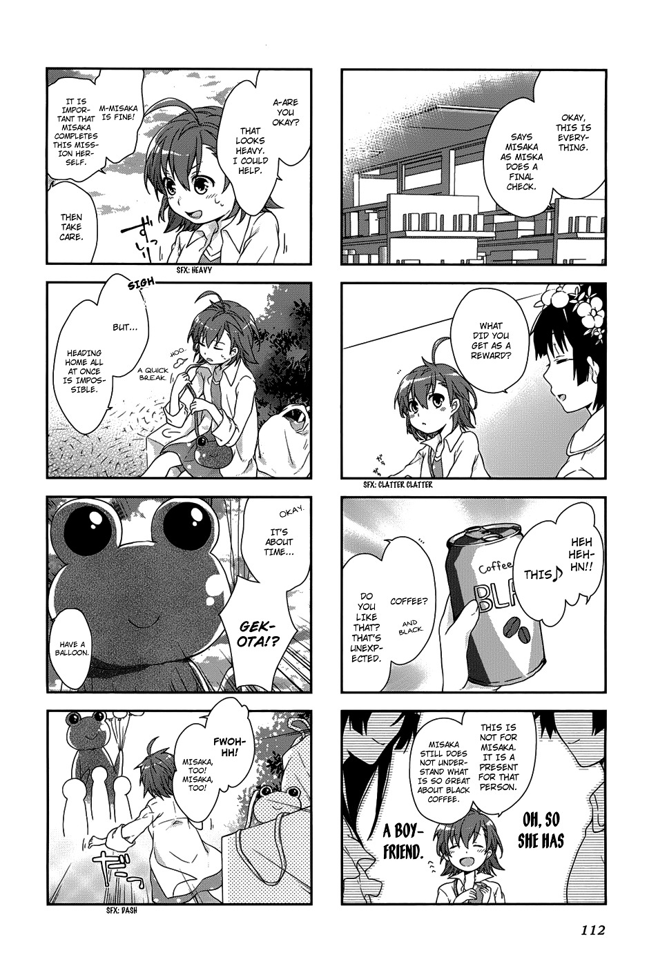 4-Koma Koushiki Anthology - Toaru Kagaku No Railgun X Toaru Majutsu No Index - Vol.1 Chapter 25 : Scramble