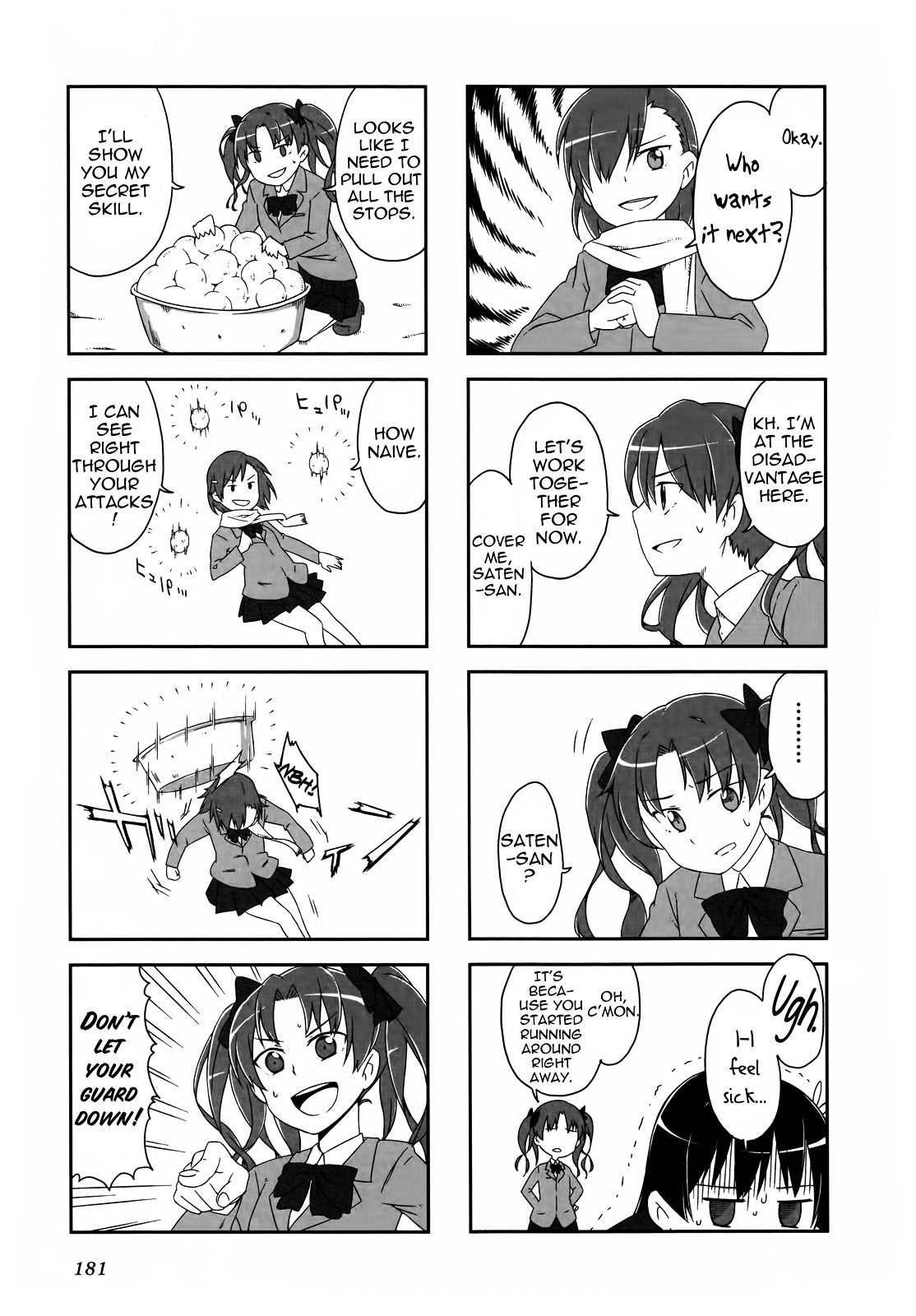 4-Koma Koushiki Anthology - Toaru Kagaku No Railgun X Toaru Majutsu No Index - Chapter 7 : Snow Halation!!!