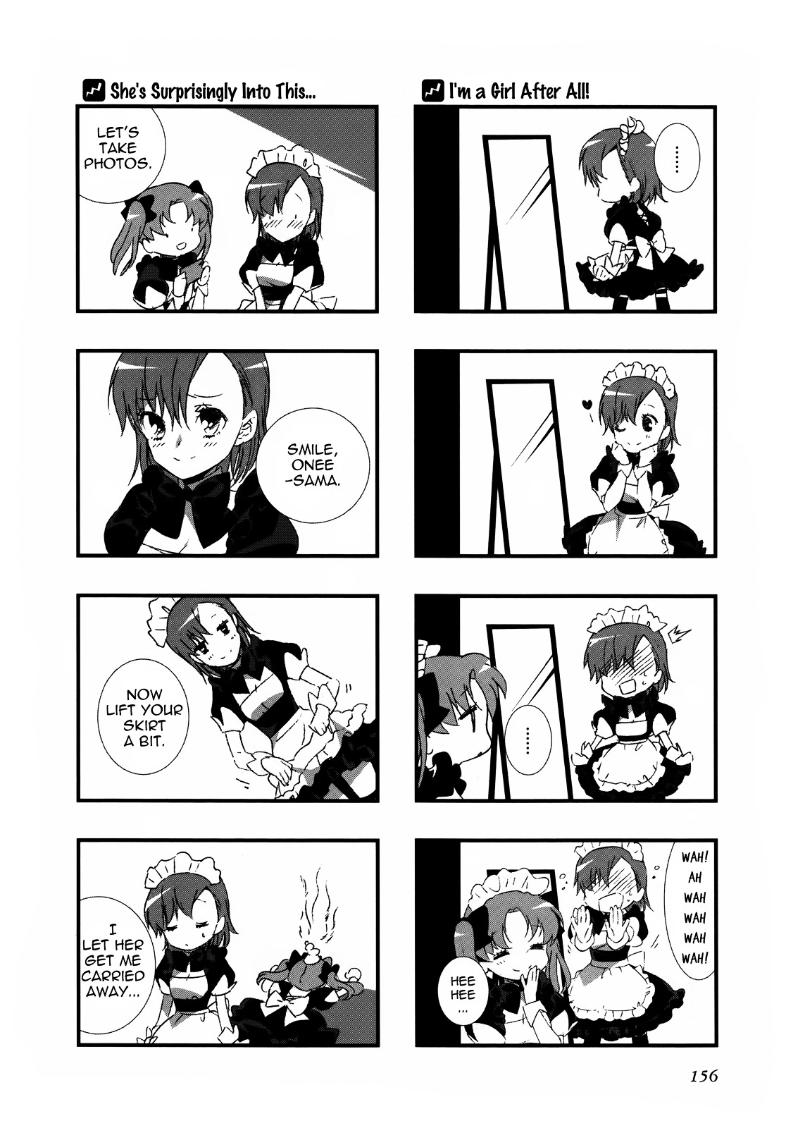 4-Koma Koushiki Anthology - Toaru Kagaku No Railgun X Toaru Majutsu No Index - Chapter 4 : A Certain Temp. Maid Cafe