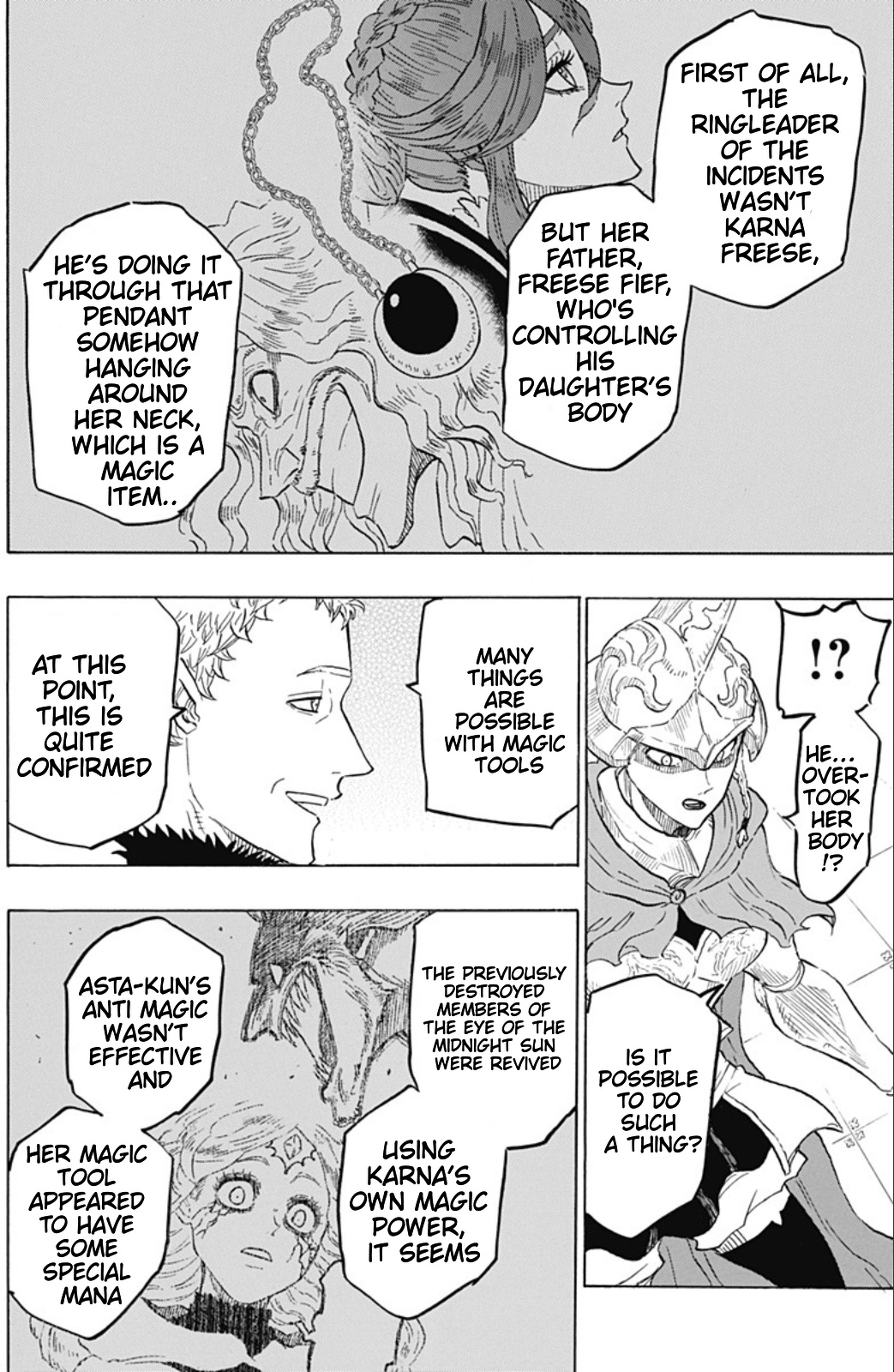 Black Clover Gaiden: Quartet Knights - Vol.4 Chapter 34: Karna’s Aim