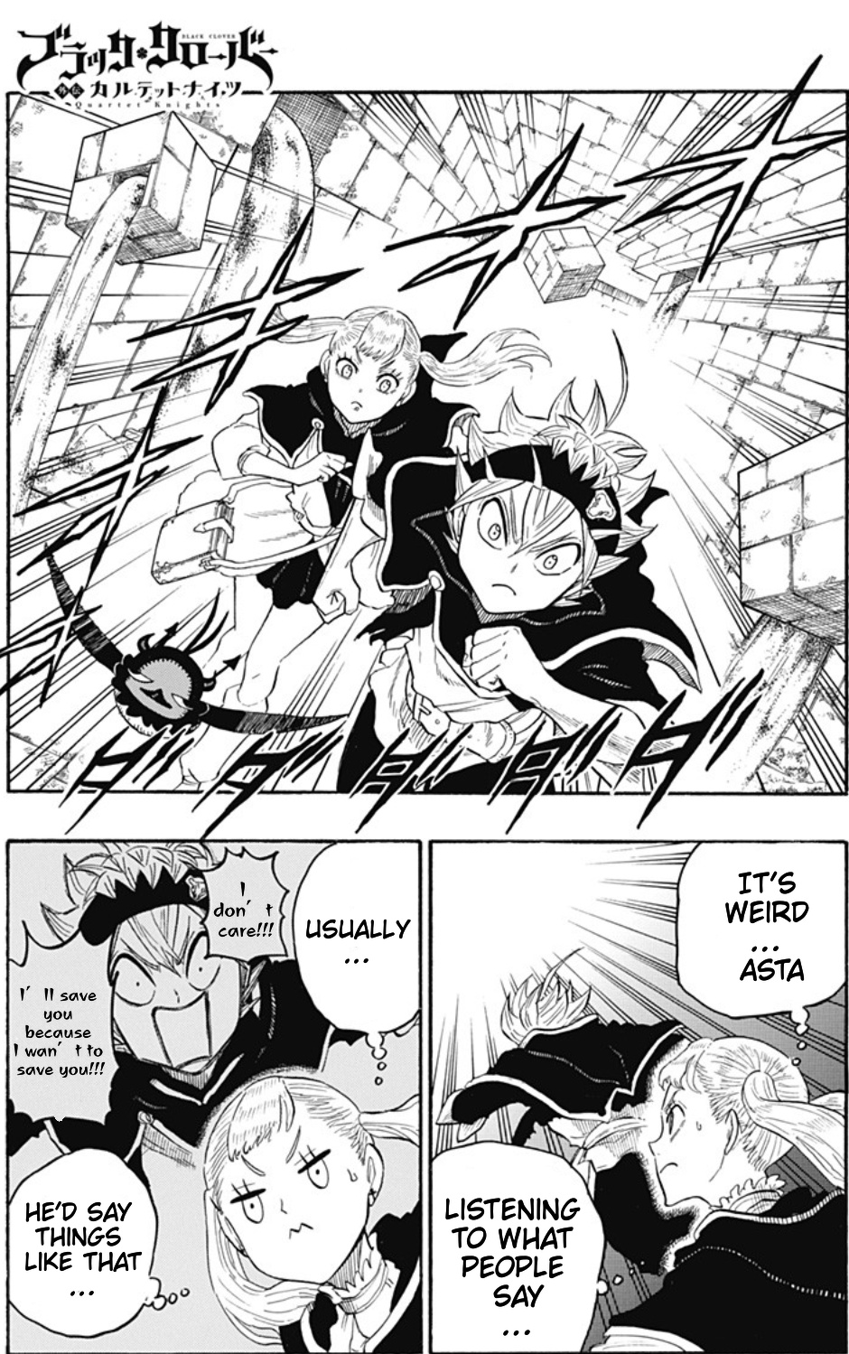 Black Clover Gaiden: Quartet Knights - Vol.2 Chapter 19: For The Sake Of Our Comrade