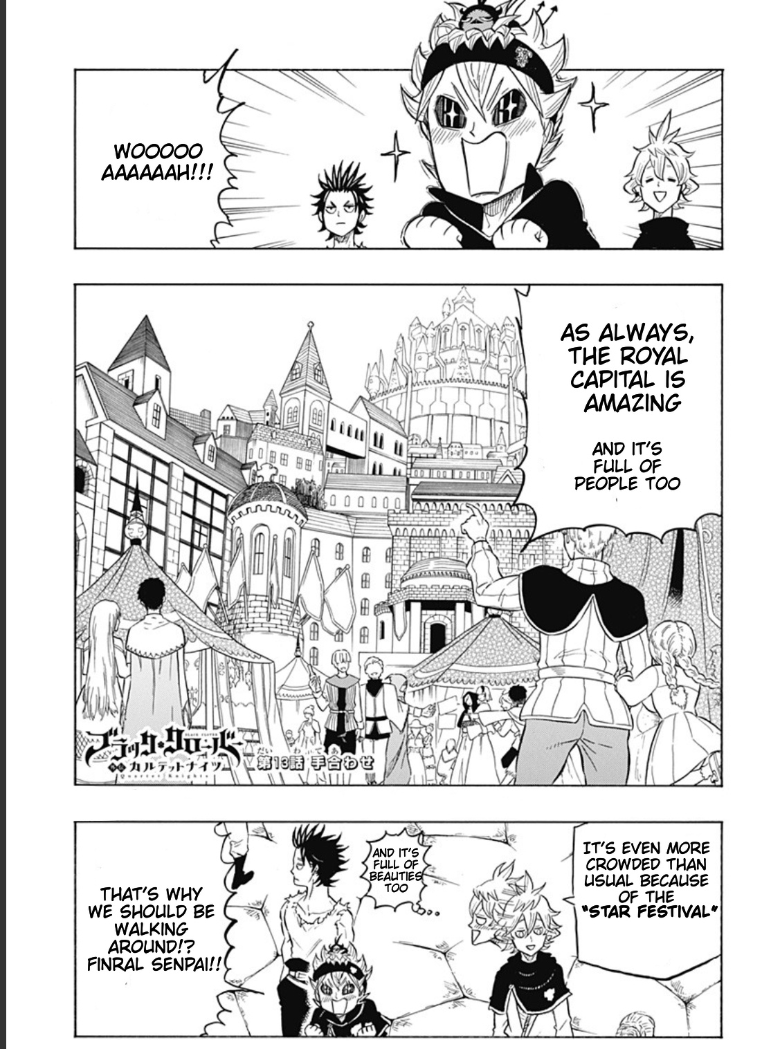 Black Clover Gaiden: Quartet Knights - Vol.2 Chapter 13: Bout