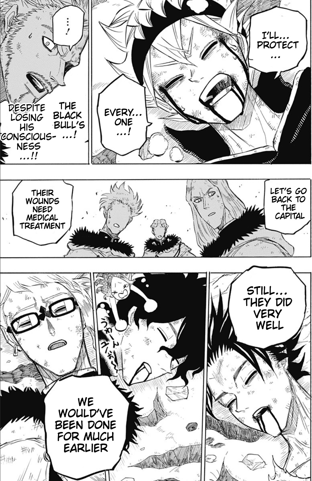 Black Clover Gaiden: Quartet Knights - Vol.3 Chapter 32: Helplessness