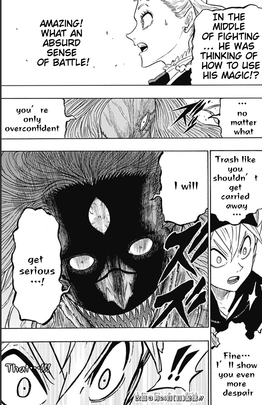 Black Clover Gaiden: Quartet Knights - Vol.2 Chapter 22: Even More Strength